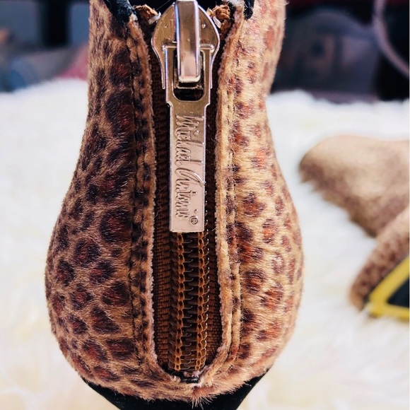 MICHAEL ANTONIO LEOPARD ANKLE BOOTS♥️ - Picture 4 of 4